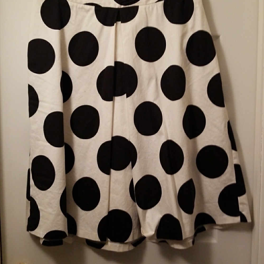 Polka dot skirt